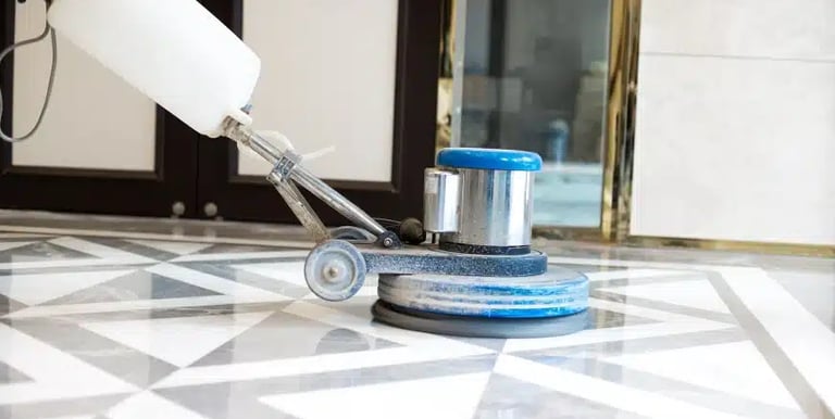 Powerful pressure washing landscape maintenance by TOT Cleaning Sdn Bhd experts.