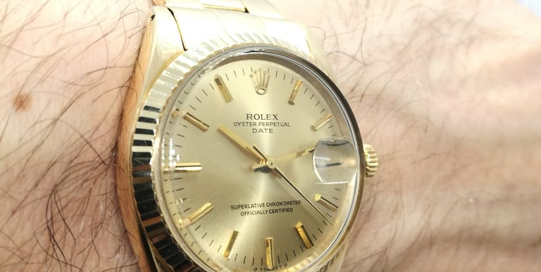 Reloj Rolex President restaurado en nuestro taller