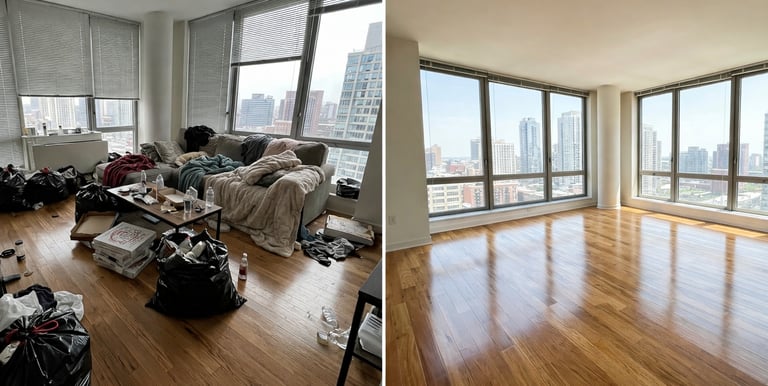 Move out apartment junk removal and cleanout service in Dunedin Florida