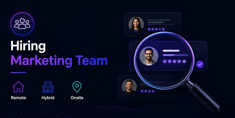 hire marketing team