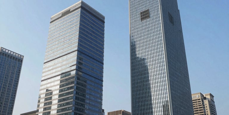 A modern office team collaborating with a focus on integrity and professionalism.