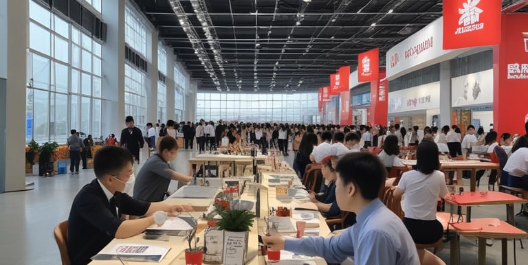 A professional consultant assisting a client with international travel documents and visa paperwork.