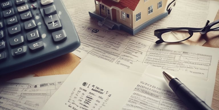 Close-up of hands signing a real estate lease agreement with legal documents on the table.