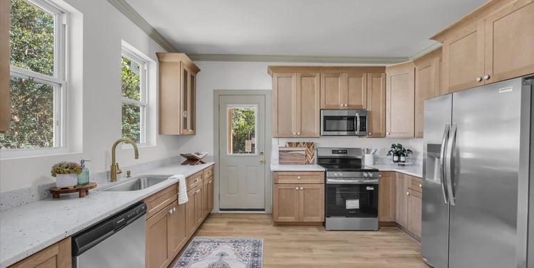 kitchen spartanburg flip staging house