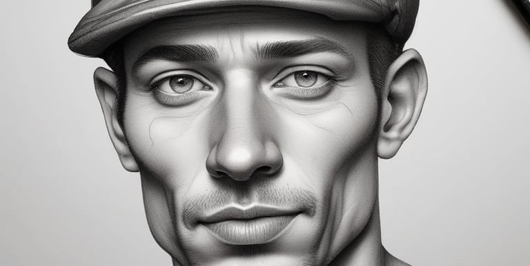 A serene portrait of two spiritual figures intertwined with soft glowing light symbolizing deep connection.