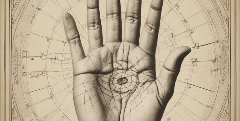 A serene workspace featuring astrological charts, vastu diagrams, and calming decor.