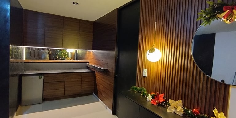 Cocina integral de madera a medida en Mérida Yucatán