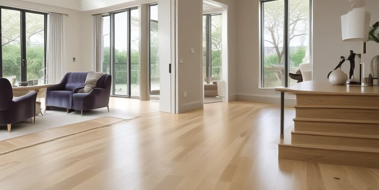 Construction team reviewing blueprints on a commercial site.