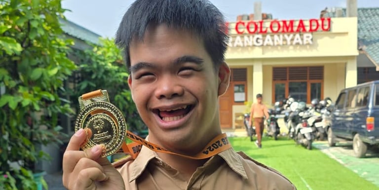 Anak SLB Negeri Colomadu Berprestasi