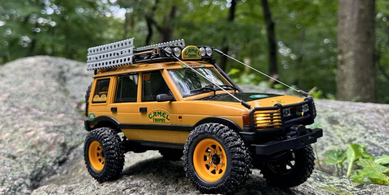 Radio Control 4x4 con obstaculos 1:24