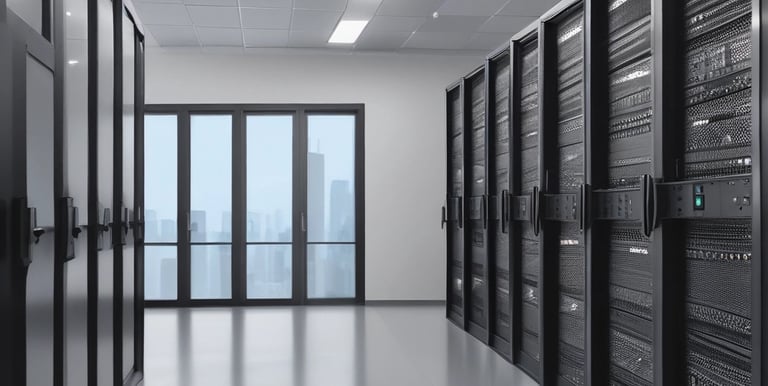 A cloud computing graphic representing digital services.