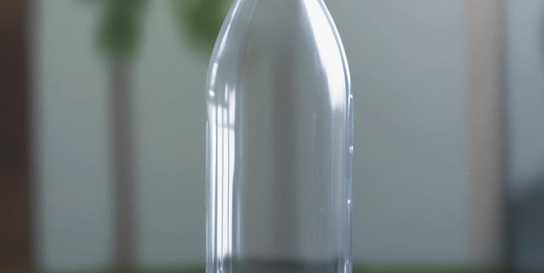 A refreshing bottle of Noval Beverages water on a sunny day.
