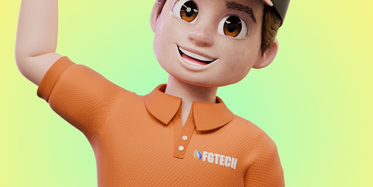 mascote 3d e personagem 3D