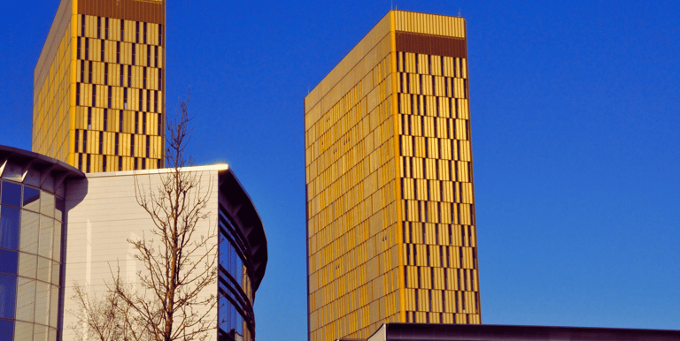 Bâtiment au Kirchberg