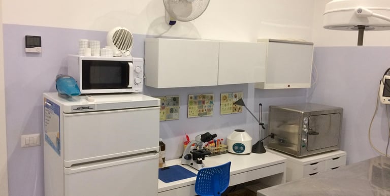 Attrezzature clinica veterinaria