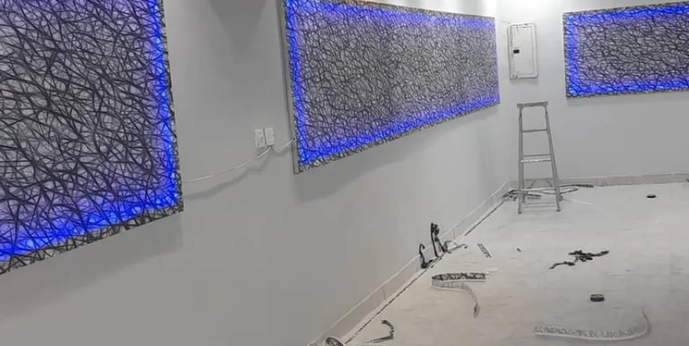 لوحات جدارية الشرقية 