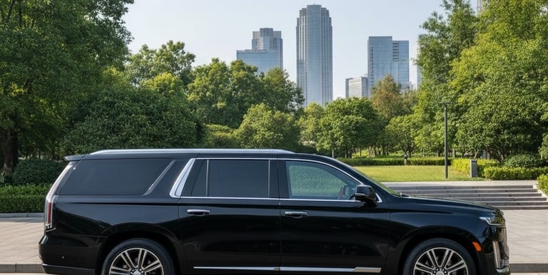 Upscale Luxury SUV Cadillac Escalade ESV