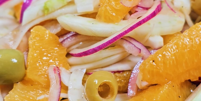 salade fenouil orange