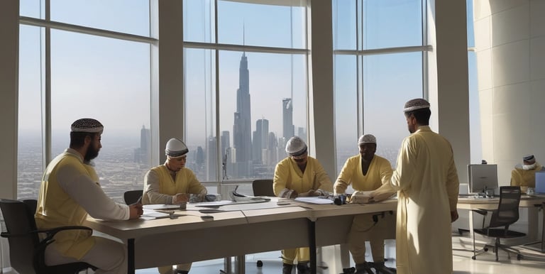 black blue and yellow textile