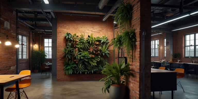 Open space, atmosfera d’ispirazione, zone meeting e relax