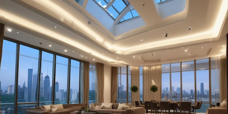 Skilled technician installing electrical wiring inside a newly built structure