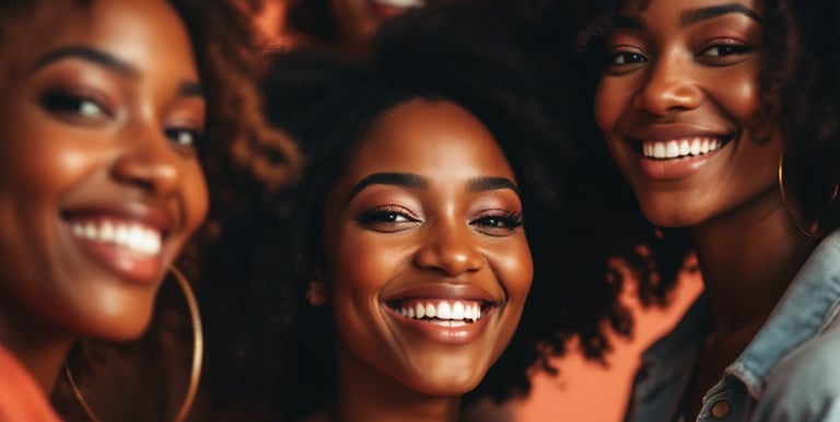 group of smiling African American women for The Uncommon Wife