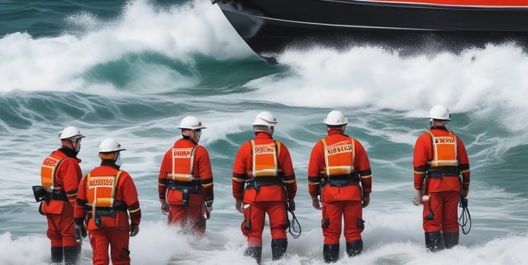 A sleek workspace with glowing screens showing AI-generated designs and branding concepts.