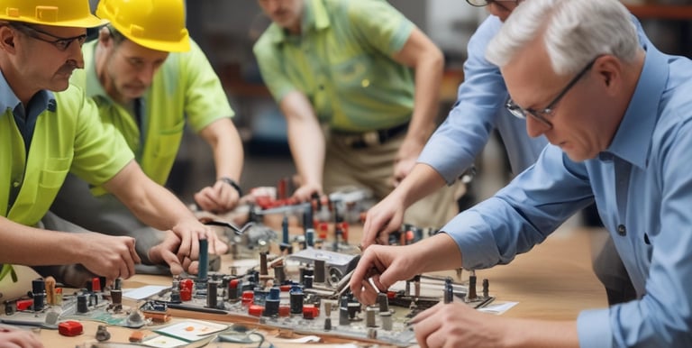 An abstract digital art piece blending deep blues and purples with soft gold highlights.