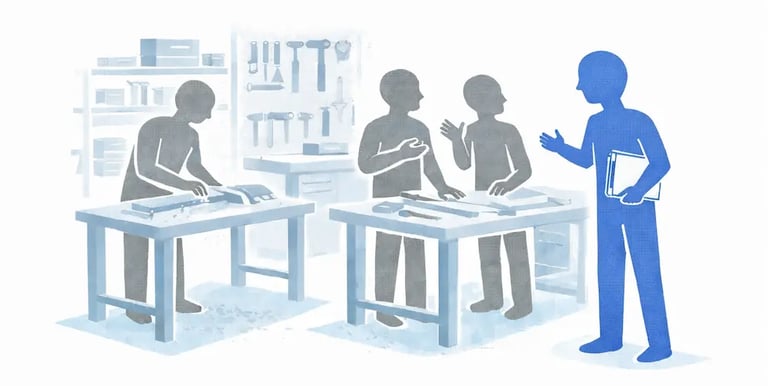 Analyse ergonomique du travail collectif dans un atelier pour prévenir les tms