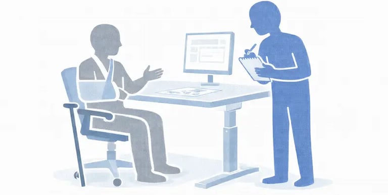 Étude de poste individuelle en ergonomie pour adapter le travail aux besoins spécifiques du salarié