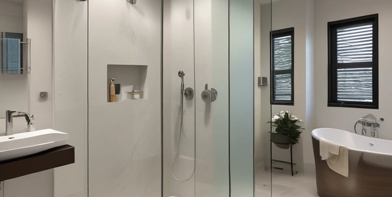 Close-up of a sturdy aluminum sliding window installed in a residential home.