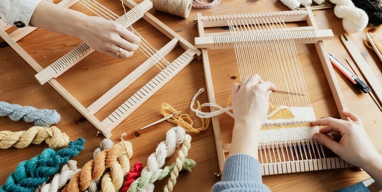 Taller de bordado y macrame en Mexicali