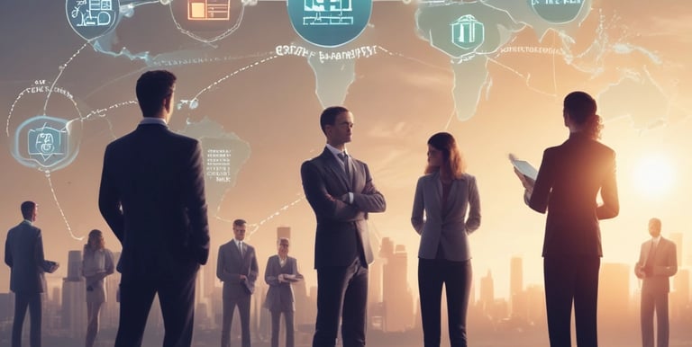 A serene figure surrounded by glowing bio-electromagnetic waves, symbolizing alignment and coherence.