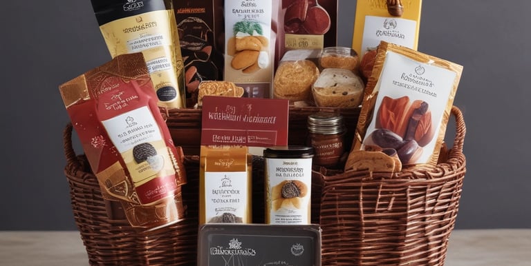 a pile of crackers sitting on top of a wooden table