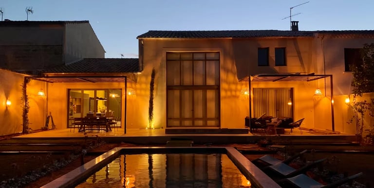 Location maison de famille Aigues Mortes, réunion de famille