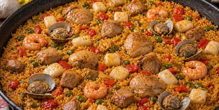 Paella Mixta a Domicilio Bogota