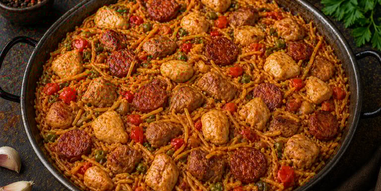 Fideua de Carnes a Domicilio Bogota