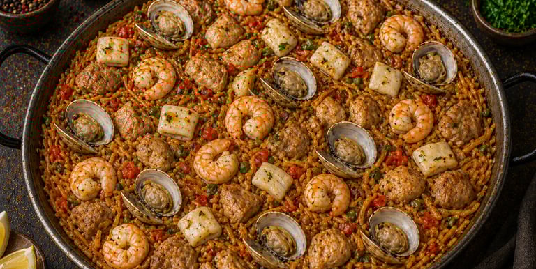 Fideua Mixta Domicilio Bogotá 