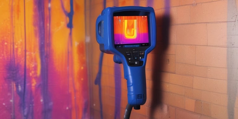 Close-up of mould growth on a window frame in a tenant's home.