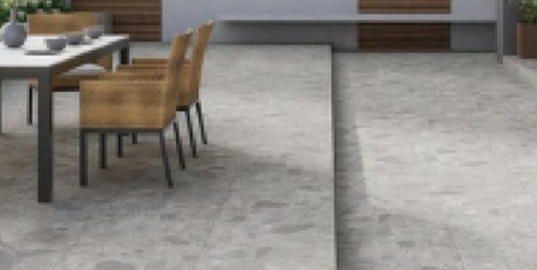 Manrise Enterprises Teraco Gris Rectified Porcelain Tile