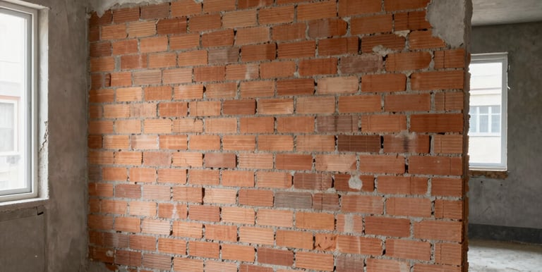Modern architectural blueprint spread on a wooden desk with drafting tools.