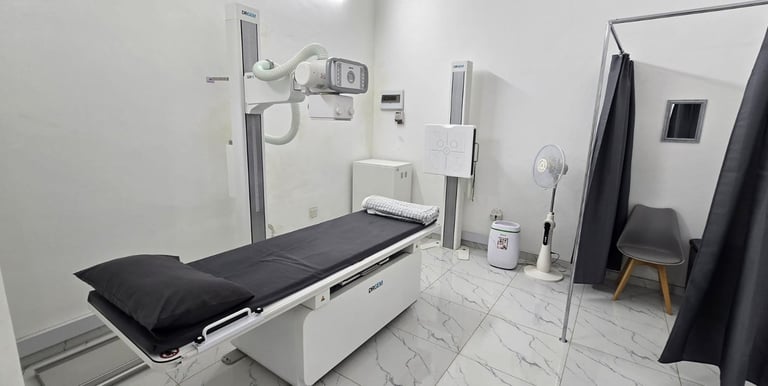 Professional walk-in digital X-ray services at Lenz X-Ray Premier Diagnostic Imaging.