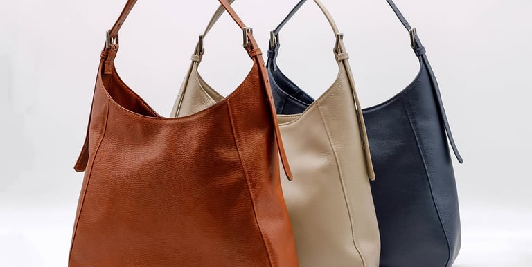 Cartera de cuero al hombro de Heros Leather