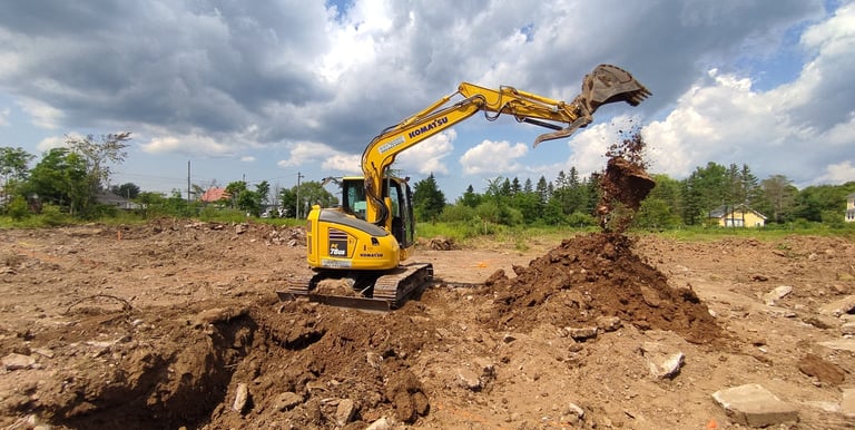 site preparation excavation