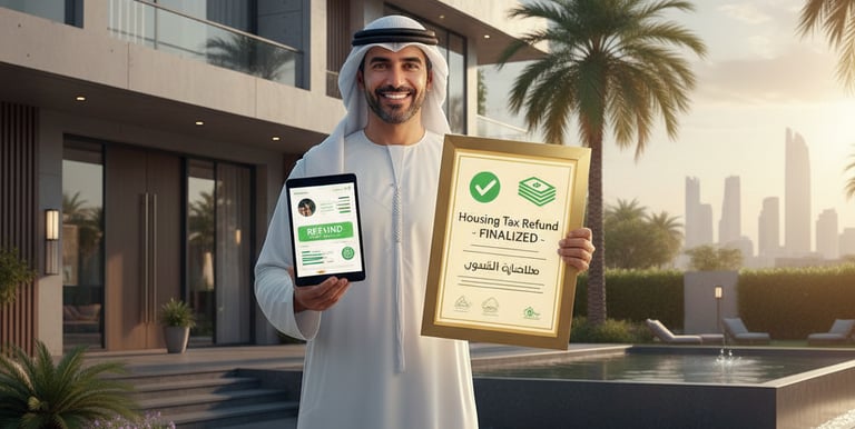 إسترداد ضريبة المسكن