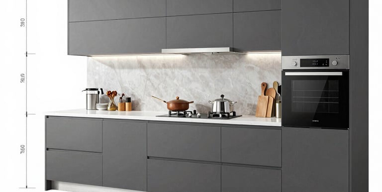 Bright, modern kitchen with natural wood cabinets and a large island bathed in sunlight.