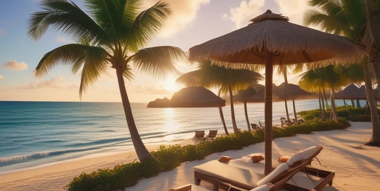 A group of happy travelers exploring a vibrant city.