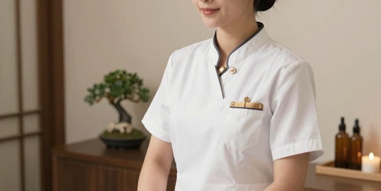 woman using laptop and looking side