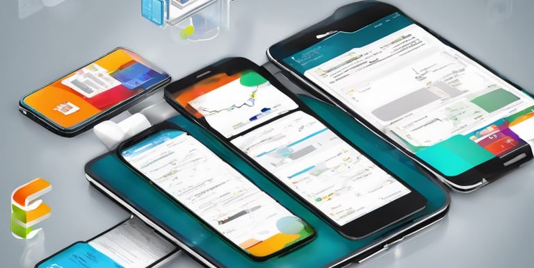 a computer monitor sitting on top of a wooden desk