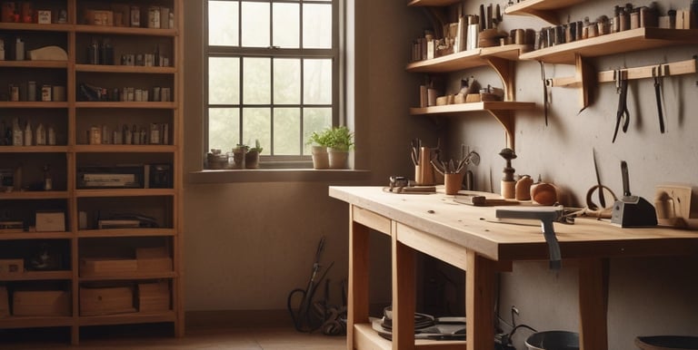 Hands arranging puzzle pieces, representing the connection of practical skills and self-mastery.